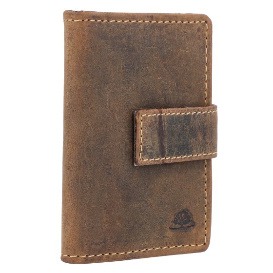 Greenburry Vintage Geldbörse RFID Leder 7 cm