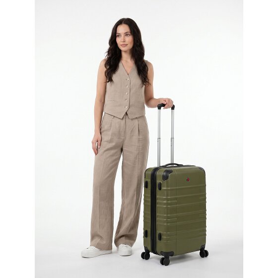 Wenger Amplar Evo 4 Rollen Trolley M 65 cm mit Dehnfalte