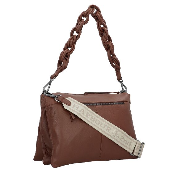 Harbour 2nd Just Pure Schultertasche Leder 35 cm