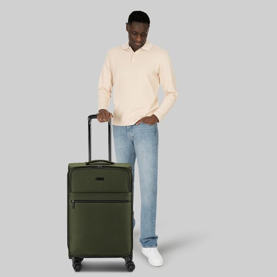 bugatti Valencia Soft 4 Rollen Trolley M 65 cm mit Dehnfalte