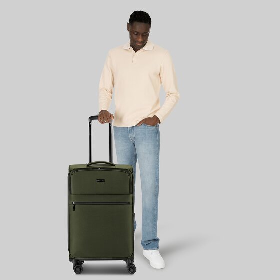 bugatti Valencia Soft 4 Rollen Trolley M 65 cm mit Dehnfalte bugatti Valencia Soft 4 Rollen Trolley M 65 cm mit Dehnfalte