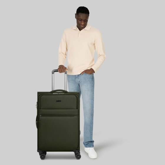 bugatti Valencia Soft 4 Rollen Trolley M 65 cm mit Dehnfalte