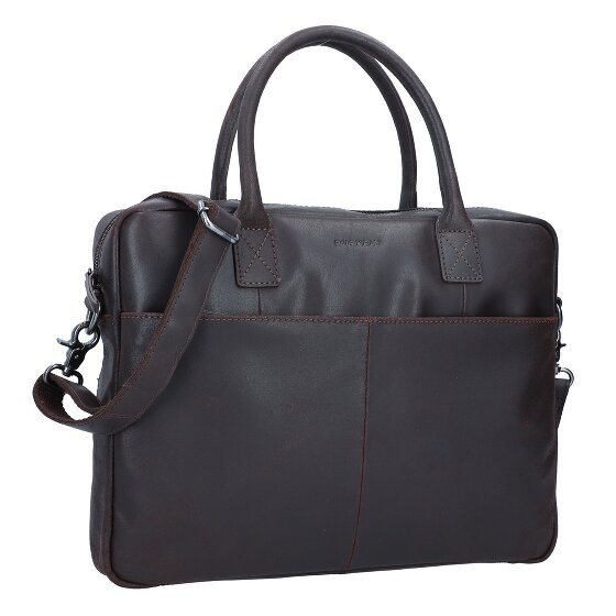 Burkely Vintage Jack Aktentasche Leder 37 cm Laptopfach