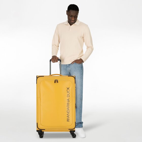Mandarina Duck 4 Rollen Trolley L 78 cm mit Dehnfalte