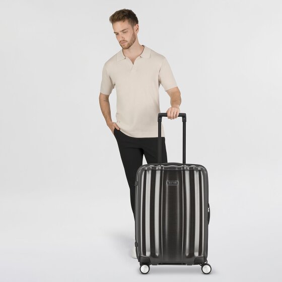 Samsonite Lite-Cube Dlx Chrome 4 Rollen Trolley 68 cm