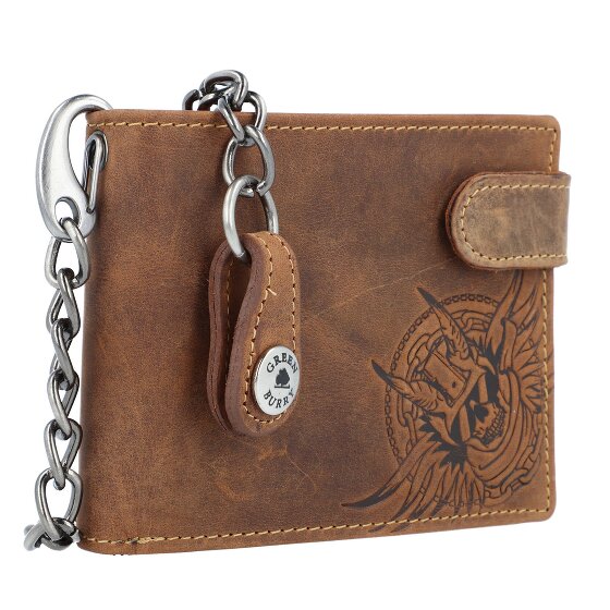 Greenburry Vintage Geldbörse Leder 12 cm