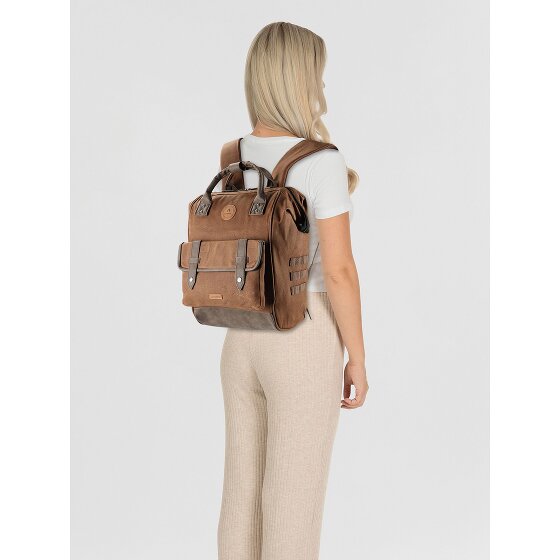 Cabaia Adventurer Waxed Cotton medium Daypack 41 cm Laptopfach