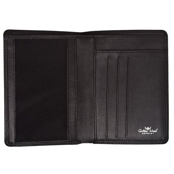 Golden Head Polo Ausweisetui RFID Leder 9 cm