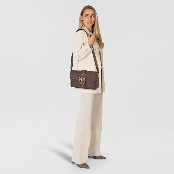 PINKO Love One Umhängetasche Leder 27 cm