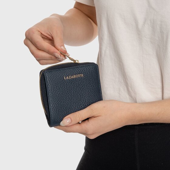 Lazarotti Bologna Leather Geldbörse Leder 10 cm