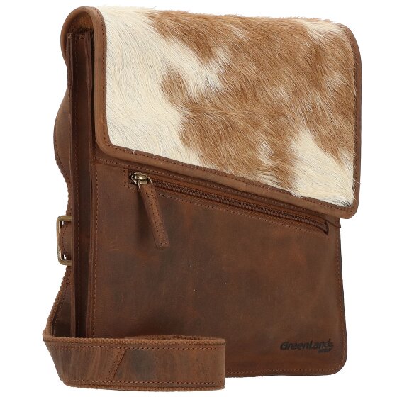 Greenland Nature Natural Combination Umhängetasche Leder 26 cm