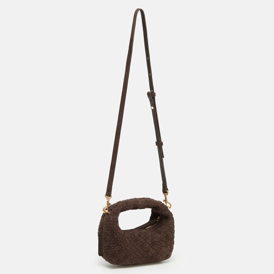 LES VISIONNAIRES Greta Micro weave Handtasche Leder 20 cm
