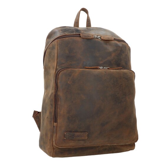 Plevier Hertz Daypack Leder 45 cm Laptopfach