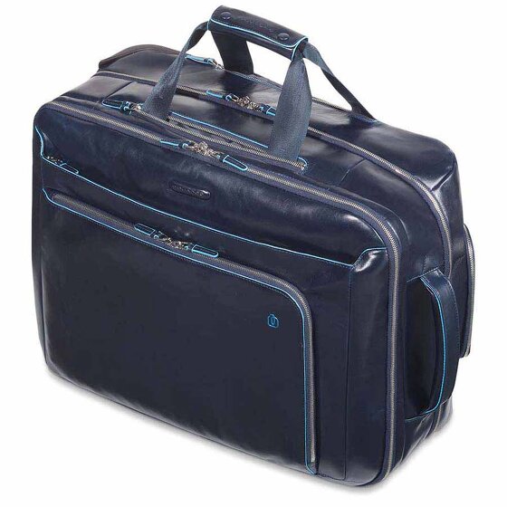 Piquadro Blue Square 2-Rollen Businesstrolley Leder 51 cm Laptopfach Piquadro Blue Square 2-Rollen Businesstrolley Leder 51 cm Laptopfach