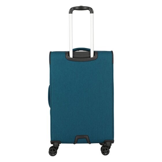 Travelite Kick Off 4 Rollen Trolley M 67 cm mit Dehnfalte