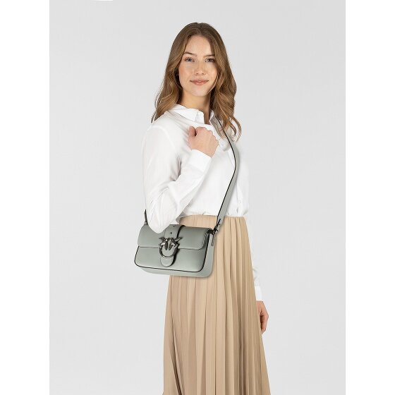 PINKO Love One Umhängetasche Leder 22 cm