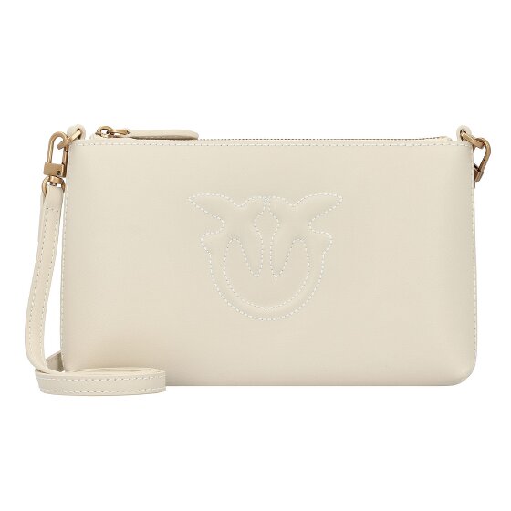 PINKO Flat Horizontal Umhängetasche Leder 20 cm