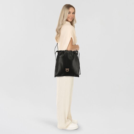 PINKO Slouchy Schultertasche Leder 31 cm