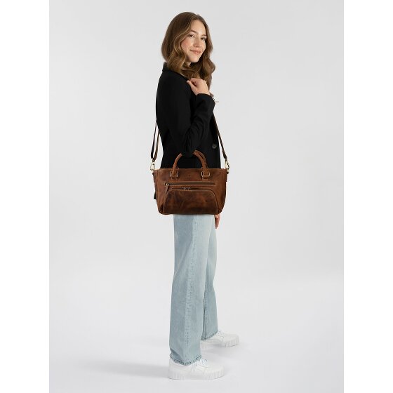 Greenburry Vintage Handtasche Leder 34 cm