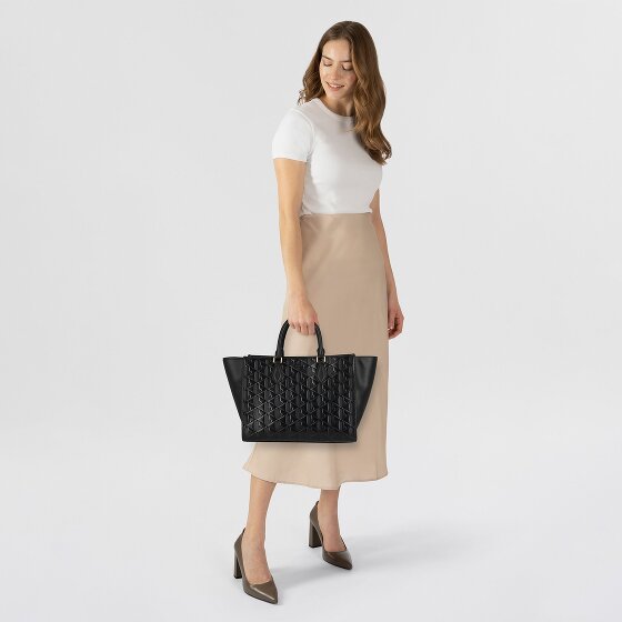 Lacoste Maheki Shopper Tasche Leder 43 cm