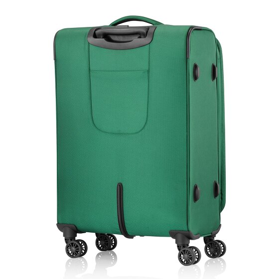 Pack Easy GoUp 4 Rollen Trolley M 65 cm mit Dehnfalte