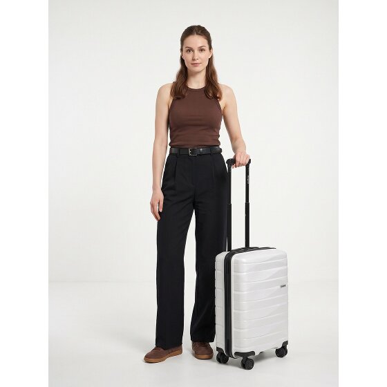 Bergpfeil Travel 4 Rollen Kabinentrolley S 55 cm mit Dehnfalte