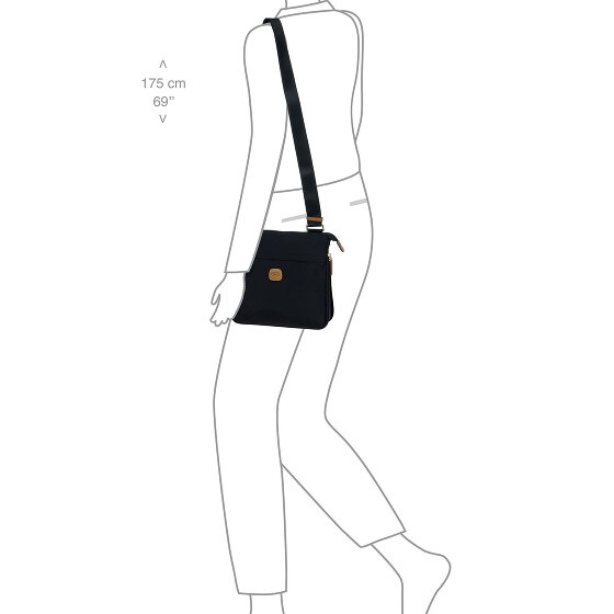 Bric's X-Collection Umhängetasche 26 cm mit Dehnfalte