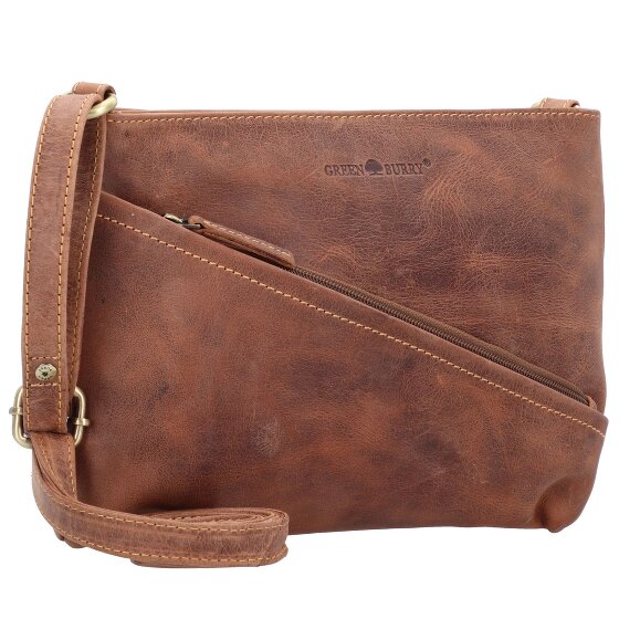 Greenburry Vintage Umhängetasche Leder 25 cm