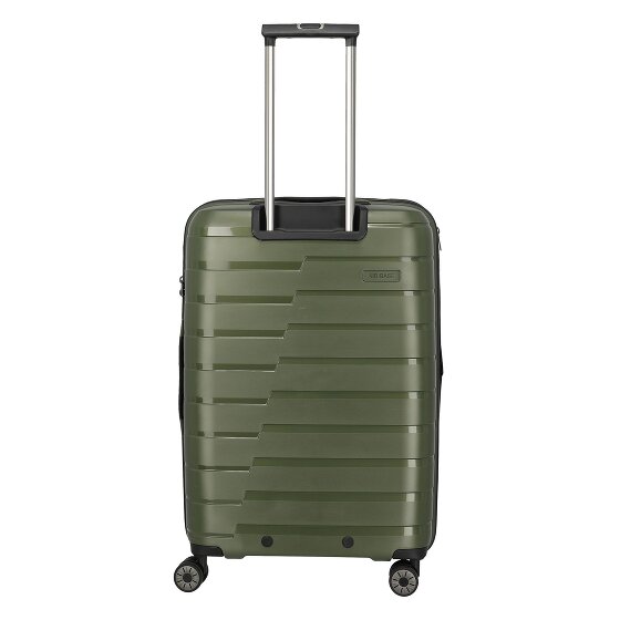 Travelite Air Base 4 Rollen Kofferset 3-teilig mit Dehnfalte