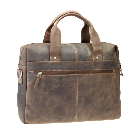 Greenland Nature Stone Aktentasche Leder 39 cm