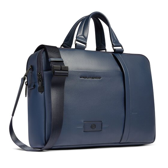 Piquadro Russel Aktentasche RFID Schutz Leder 40 cm Laptopfach