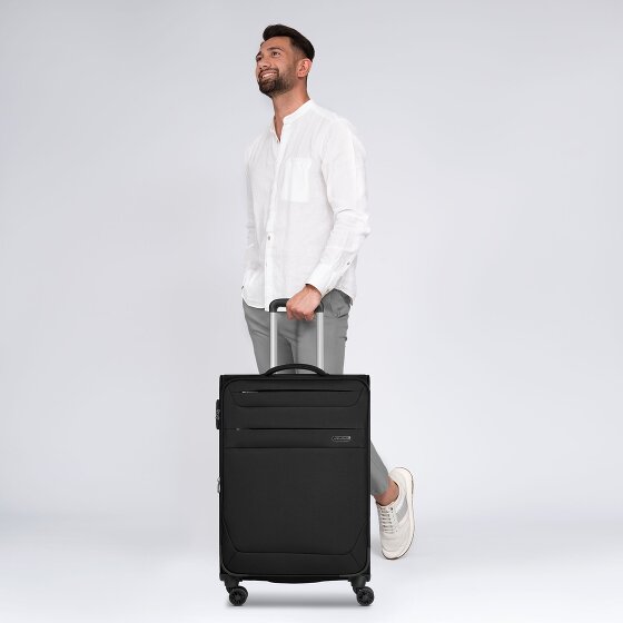 Worldpack Chicago 4 Rollen Trolley M 67 cm mit Dehnfalte