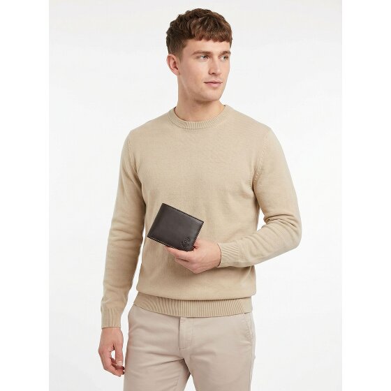 oxmox Leather Geldbörse RFID Schutz Leder 12 cm