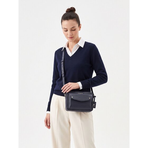Lazarotti Bologna Leather Umhängetasche Leder 21 cm
