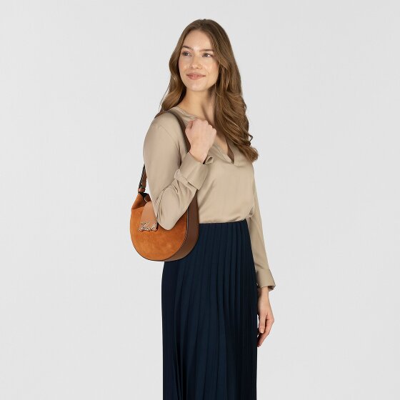 Karl Lagerfeld Signature Schultertasche Leder 27 cm