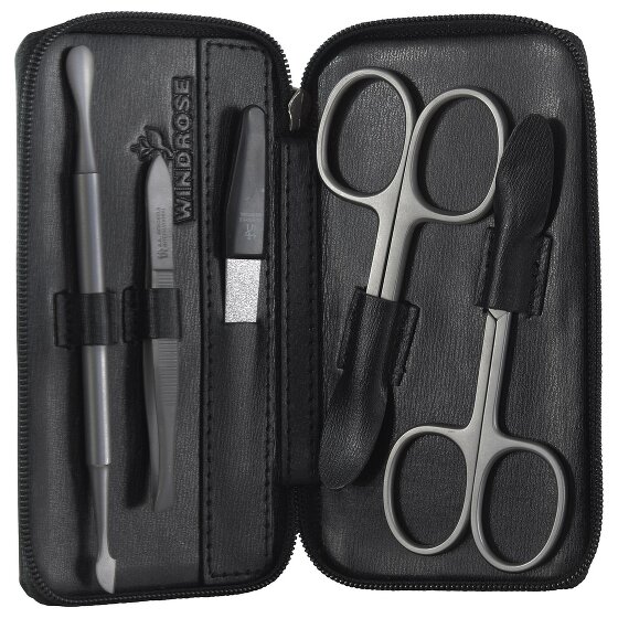 Windrose Ambiance Manicure-Set 12 cm Leder