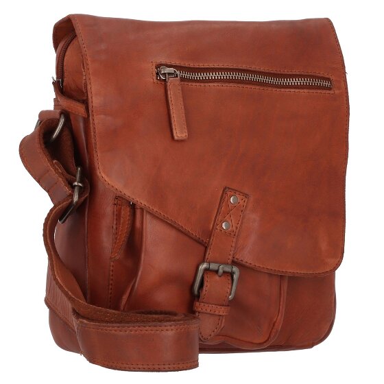 Greenburry Vintage Umhängetasche Leder 23 cm