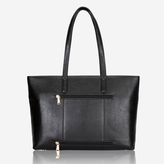 Jekyll & Hide Madrid Shopper Tasche RFID Schutz Leder 44 cm Laptopfach
