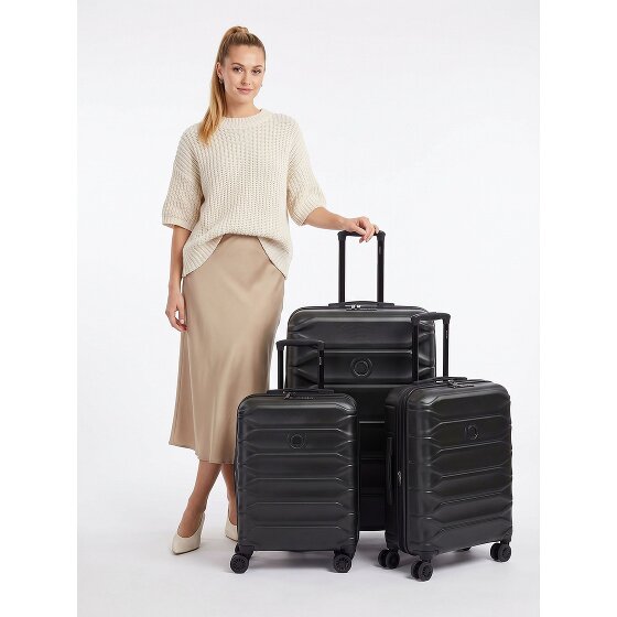 Delsey Paris Meteor 4 Rollen Kofferset 3-teilig mit Dehnfalte
