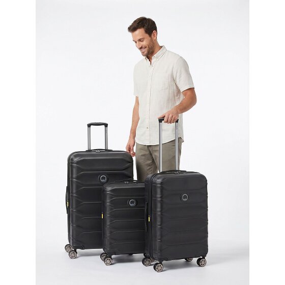 Delsey Paris Meteor 4 Rollen Kofferset 3-teilig mit Dehnfalte