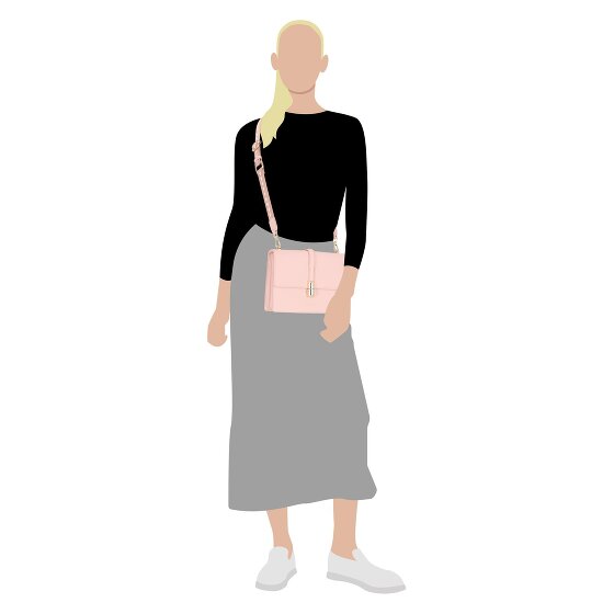 Seidenfelt Lilla Ro Umhängetasche 28 cm Seidenfelt Lilla Ro Umhängetasche 28 cm