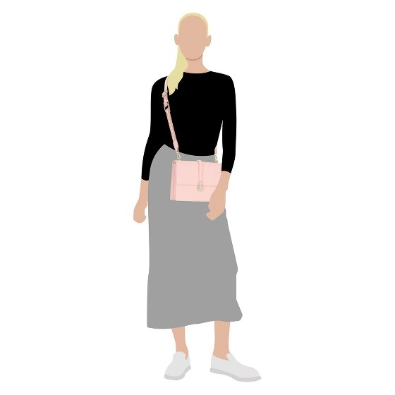 Seidenfelt Lilla Ro Umhängetasche 28 cm