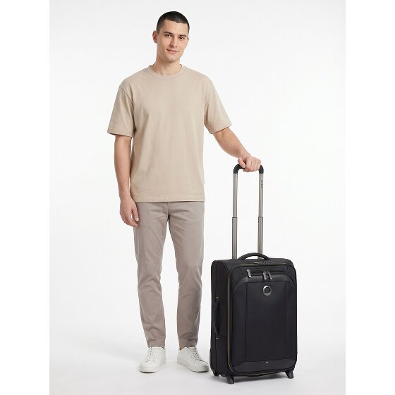 Delsey Paris DLC Pro 2 Rollen Kabinentrolley 55 cm mit Dehnfalte
