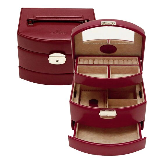 Windrose Merino Schmuckkasten 17 cm