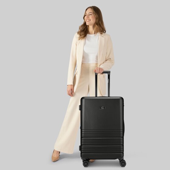 camel active Hanoi 4 Rollen Trolley M 65 cm mit Dehnfalte