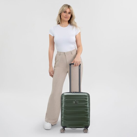 Delsey Paris Meteor 4 Rollen Kabinentrolley 55 cm mit Dehnfalte