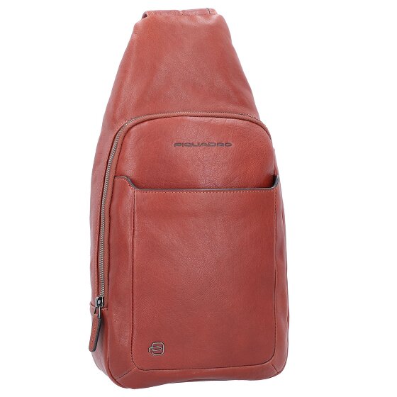 Piquadro Black Square Umhängetasche Leder 20 cm