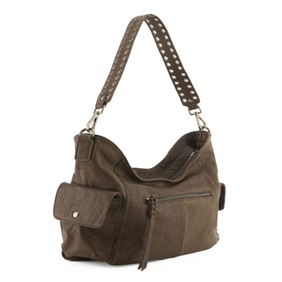 FredsBruder All My Pockets Schultertasche Leder 33 cm