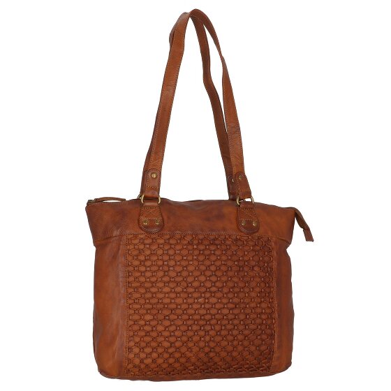 Greenland Nature Femi & Nine Schultertasche Leder 35 cm