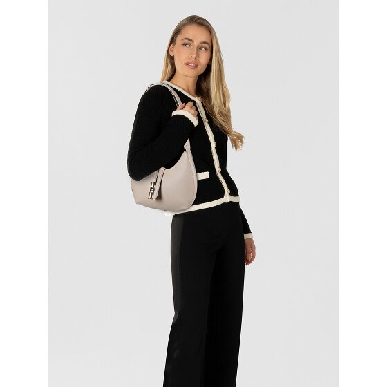 Furla Goccia Schultertasche Leder 22 cm